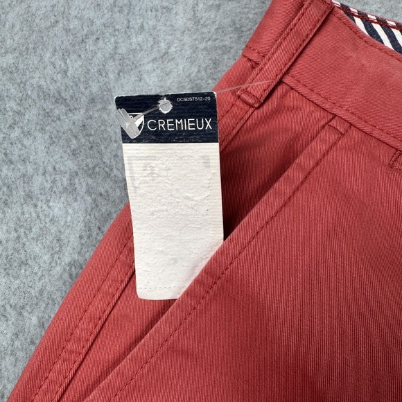 Cremieux Pants Mens 36x32 Pink Coral Chino Madison Cotton Casual Straight NEW - Picture 8 of 9